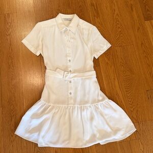 Amanda Uprichard White Mini Dress